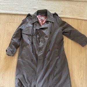 Men's Brown Trench Coat